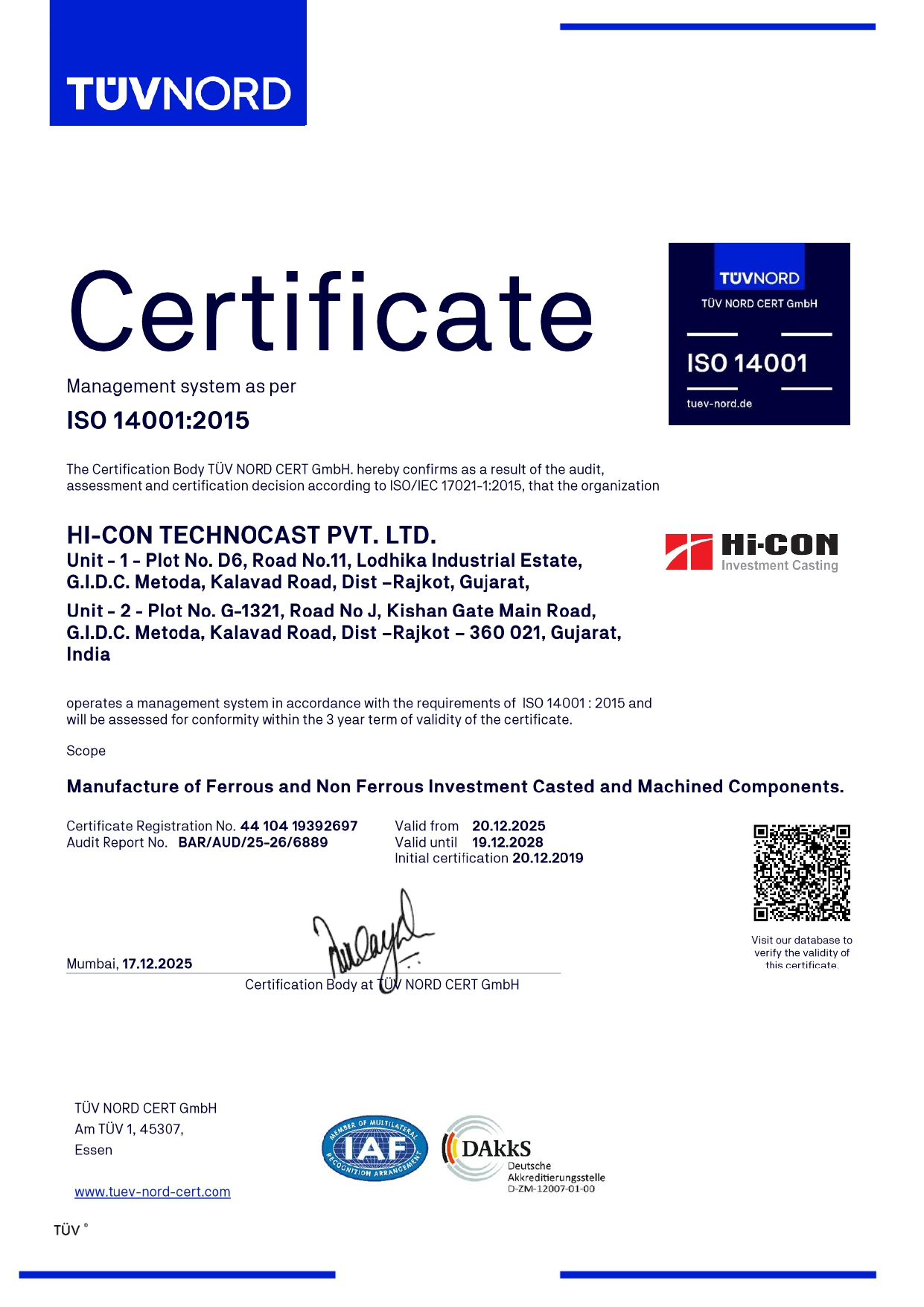 ISO 14001:2015